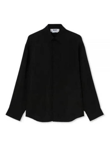 Long Sleeve Shirt 748834 Black - MSGM - BALAAN 1