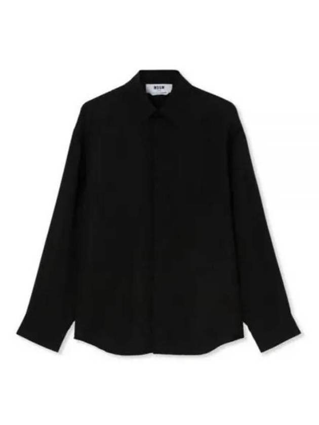 Long Sleeve Shirt 748834 Black - MSGM - BALAAN 1