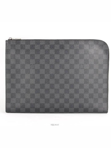 Monogram Pochette Damier Clutch GM - LOUIS VUITTON - BALAAN 1