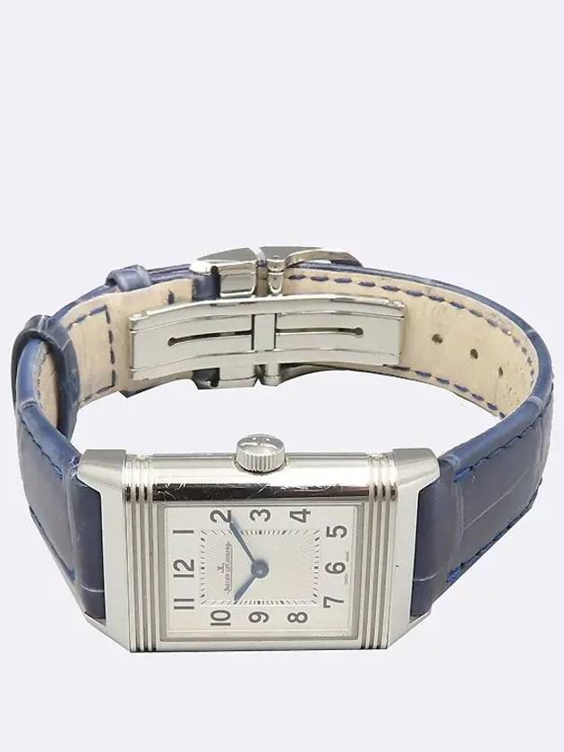 Q2668432 Reverso Classic Small Duetto Automatic Leather Band Women s Watch - JAEGER-LECOULTRE - BALAAN 3