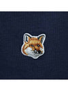 Fox Head Patch Regular Hoodie Navy - MAISON KITSUNE - BALAAN 4