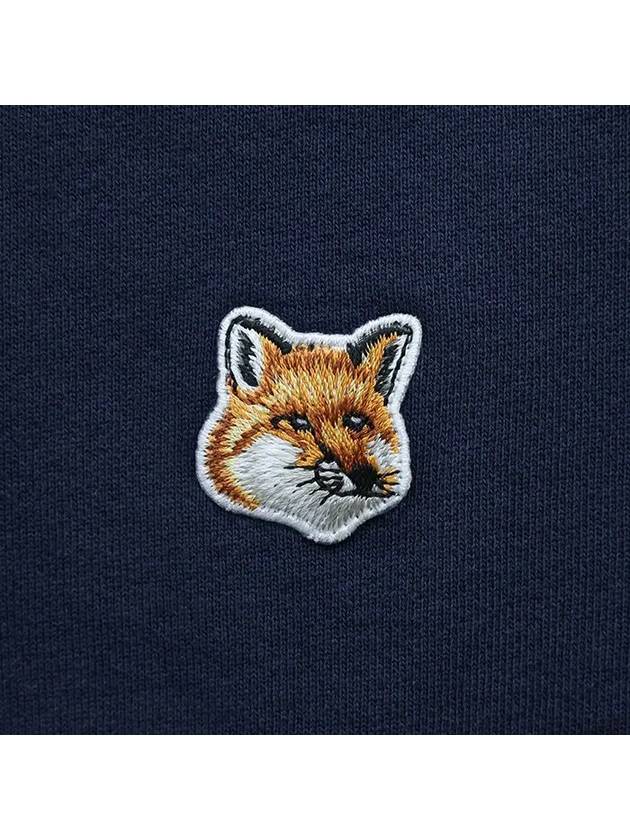 Fox Head Patch Regular Hoodie Navy - MAISON KITSUNE - BALAAN 4