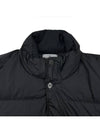 Garment Dyed Crinkle Reps Down Padding Black - STONE ISLAND - BALAAN 4