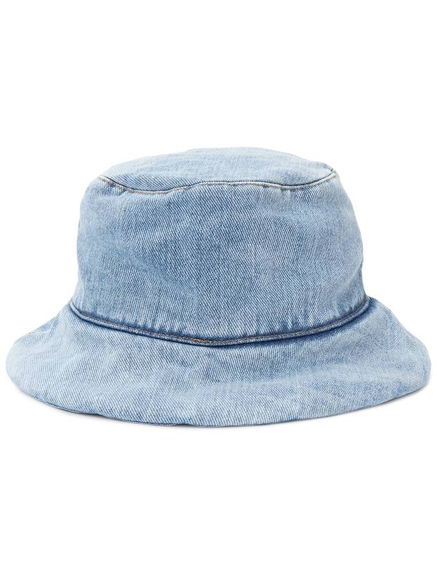 Logo Denim Bucket Hat Light Blue - ACNE STUDIOS - BALAAN 4