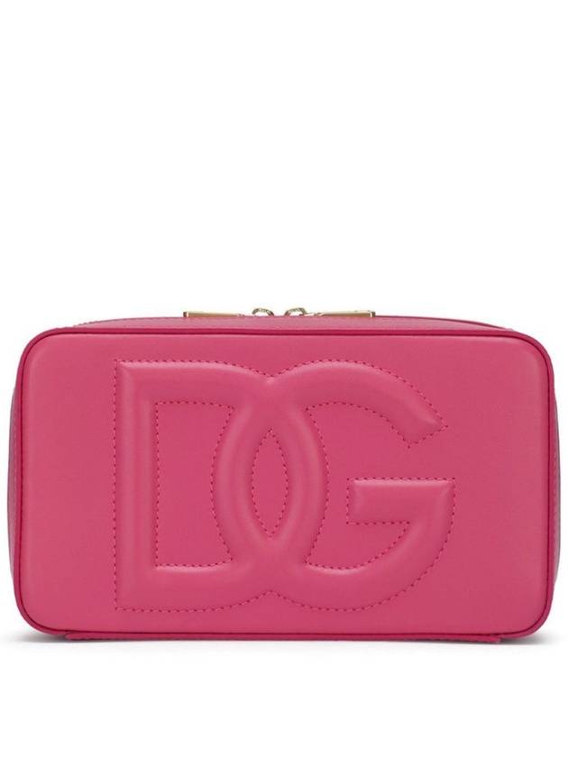 logo leather cross bag pink - DOLCE&GABBANA - BALAAN 2