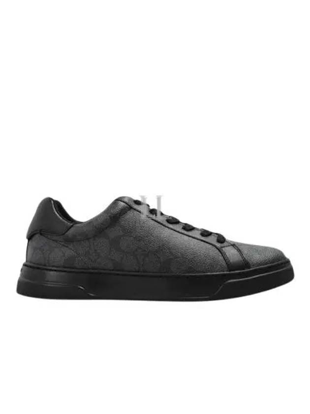 High Line Signature Canvas Low Top Sneakers Black - COACH - BALAAN 2