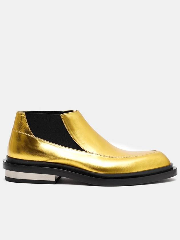 Golden Ankle Boots - JIL SANDER - BALAAN 1