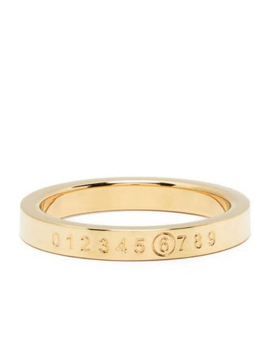 Numeric Minimal Signature Ring Gold - MAISON MARGIELA - BALAAN 1