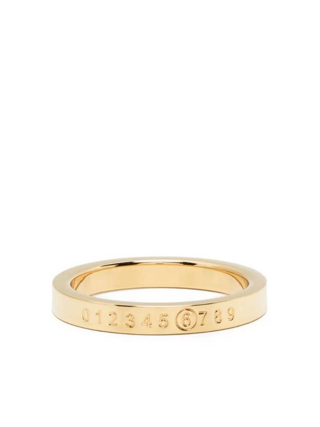 Numeric Minimal Signature Ring Gold - MAISON MARGIELA - BALAAN 1