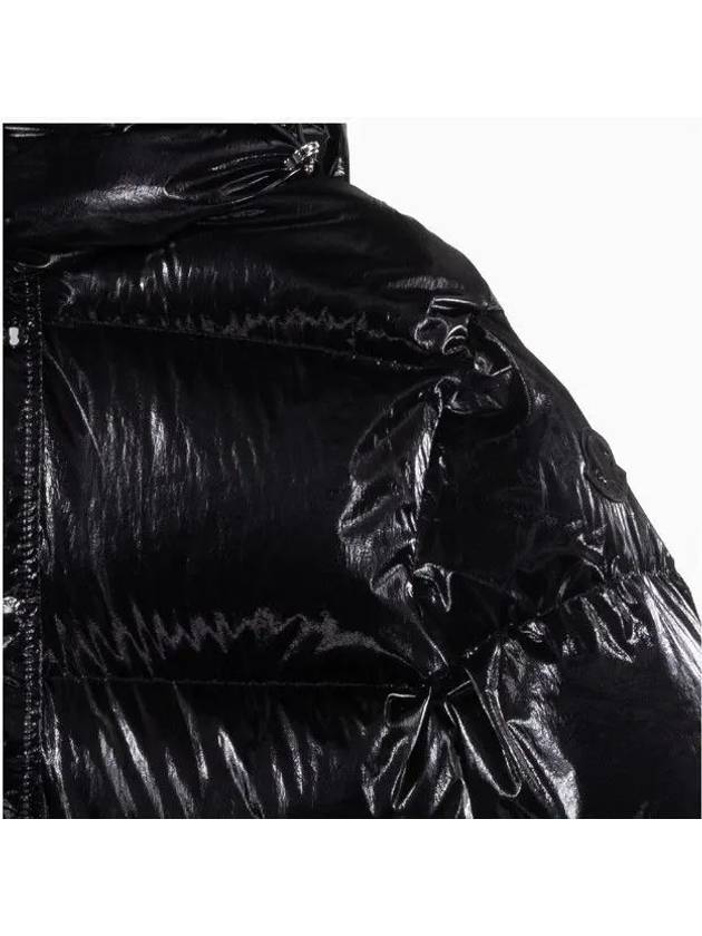 1A00106 53A3H 999 HANAU Glossy Black Women’s Padding - MONCLER - BALAAN 3