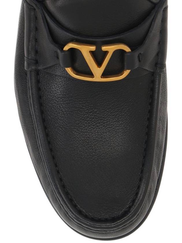 Valentino Garavani Flat shoes Black - VALENTINO - BALAAN 4