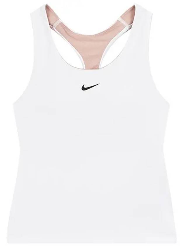 Dri Fit Swoosh Padded Bra White - NIKE - BALAAN 3