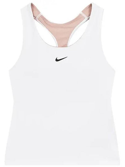 Dri Fit Swoosh Padded Bra White - NIKE - BALAAN 2