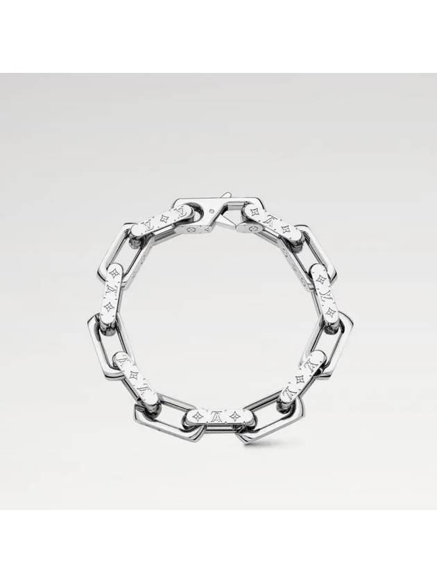 Monogram Chain Bracelet Silver - LOUIS VUITTON - BALAAN 2