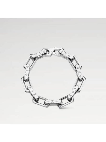 Monogram Chain Bracelet Silver - LOUIS VUITTON - BALAAN 2