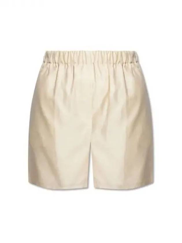 Max Mara PIADENA Cotton Banding Shorts - MAX MARA - BALAAN 1