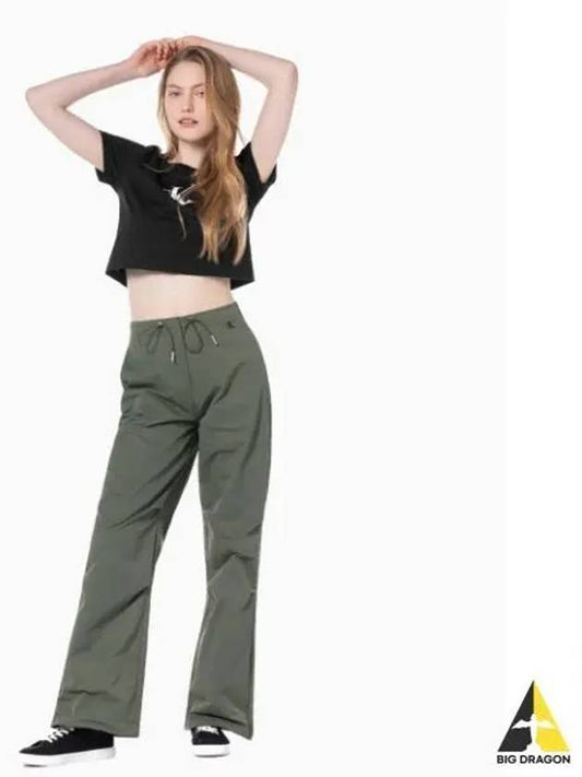 JEANS Women s Olive Relaxed Fit Parachute Pants J222609 LDY - CALVIN KLEIN - BALAAN 1