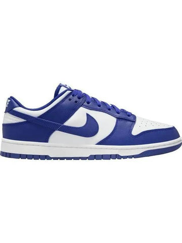 Dunk Low Retro Low Top Sneakers White Concord - NIKE - BALAAN 1