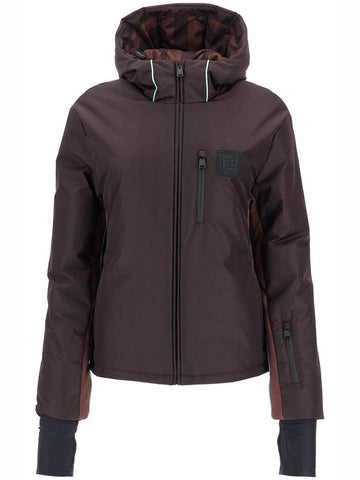 padded ski jacket for winter - FENDI - BALAAN 1