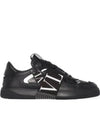 VLTN Low Top Sneakers Black - VALENTINO - BALAAN 2