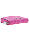 Jet Set Small Logo Card Wallet Pink - MICHAEL KORS - BALAAN 6