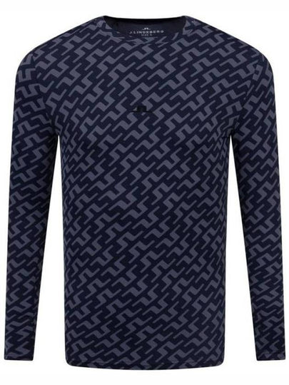 Men's Thor Long Sleeve T-Shirt Navy - J.LINDEBERG - BALAAN 2