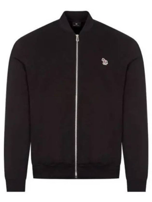 Zebra Logo Bomber Jacket Black - PAUL SMITH - BALAAN 2