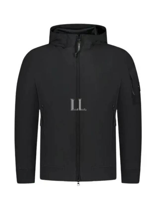 Shell R Hooded Jacket Black - CP COMPANY - BALAAN 2