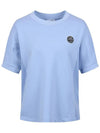 Loose fit wappen short sleeve t-shirt MW3ME190SBL - P_LABEL - BALAAN 10