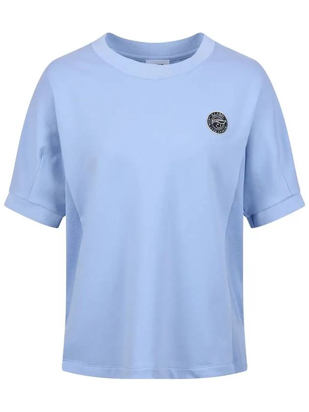 Loose fit wappen short sleeve t-shirt MW3ME190SBL - P_LABEL - BALAAN 10