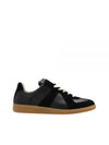 Replica Calfskin Low Top Sneakers Black - MAISON MARGIELA - BALAAN 2