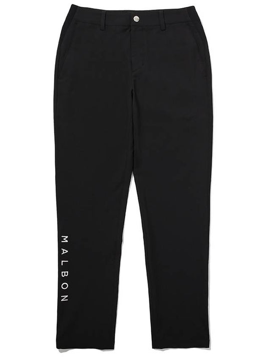 Basic performance pants BLACK MAN - MALBON GOLF - BALAAN 1