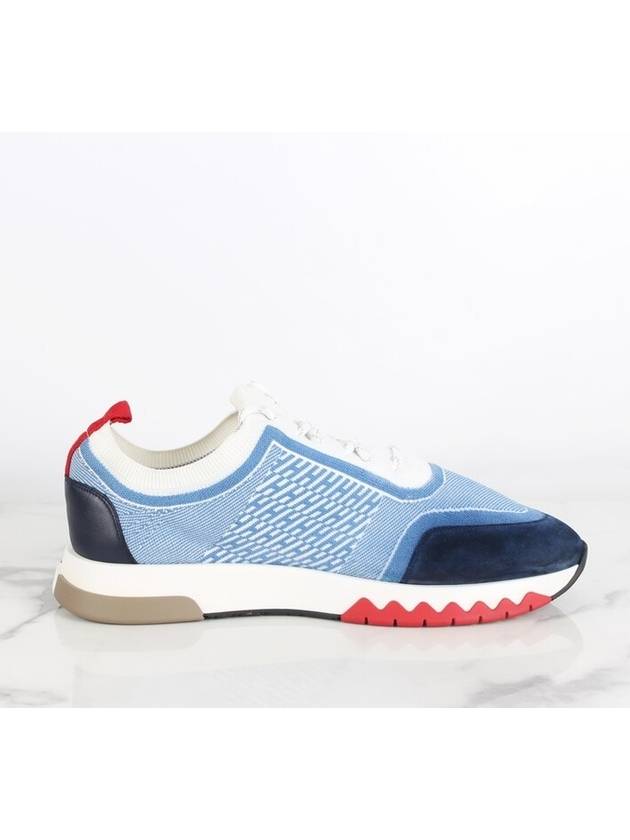 Addict Blue Sneakers 42 270 - HERMES - BALAAN 8