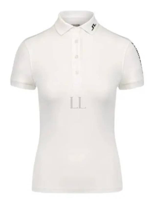 Women's Tour Tech Golf Polo White - J.LINDEBERG - BALAAN 2