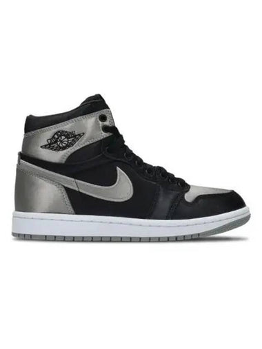 Air Jordan 1 Women s Retro High OG Black Med Gray White - JORDAN - BALAAN 1