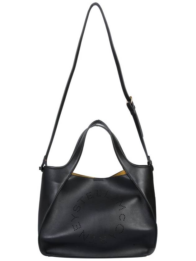 Stella Logo Tote Bag Black - STELLA MCCARTNEY - BALAAN 5