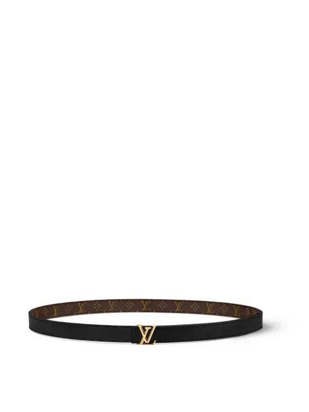 LV Iconic 20MM Reversible Leather Belt Black Brown - LOUIS VUITTON - BALAAN 5