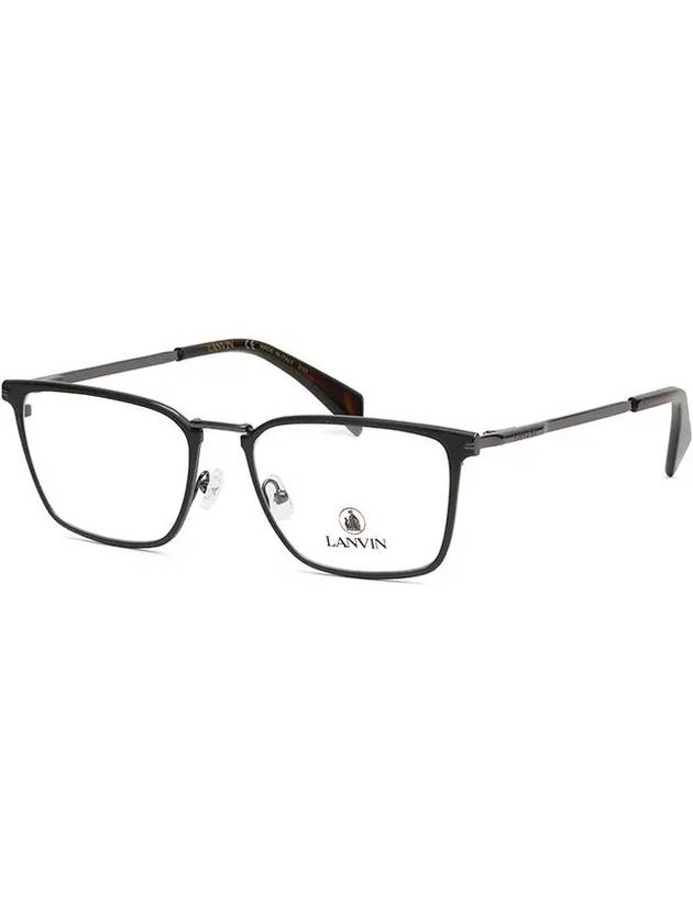 Glasses Frame LNV2114 001 Fashion Square Metal Men Women - LANVIN - BALAAN 7