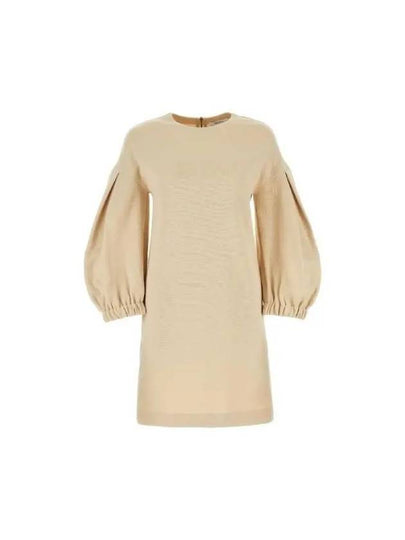 midi dress 2411621012600 001 BEIGE O TAN - MAX MARA - BALAAN 2