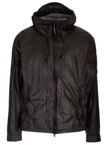 Lens Detail Hooded Jacket Black - CP COMPANY - BALAAN 1