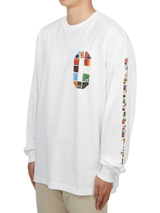 Machine 89 Long Sleeve T-Shirt White - CARHARTT WIP - BALAAN 4