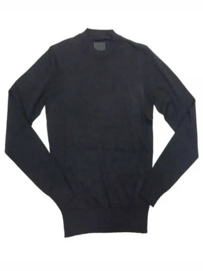 Wool Cashmere Knit Top Black - GIVENCHY - BALAAN 2