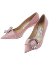 Women s Melva 70 Heel AYU ROSE CRYSTAL - JIMMY CHOO - BALAAN 1