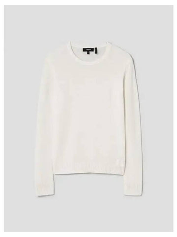 Women s Cashmere Crew Sweatshirt T shirt Neck Pullover Ivory Domestic Product GM0024082792715 - THEORY - BALAAN 1