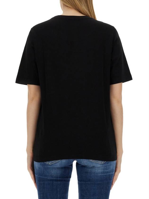 short sleeve t-shirt S72GD0519 S24668900 BLACK - DSQUARED2 - BALAAN 4