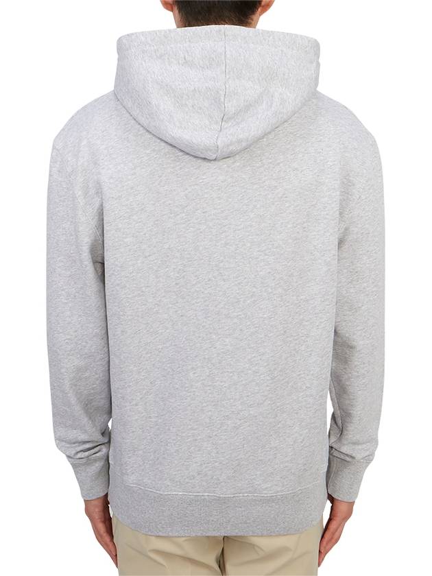 Fox Head Patch Regular Hoodie Grey - MAISON KITSUNE - BALAAN 4