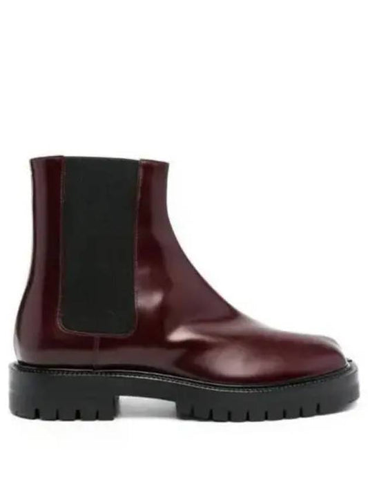 Tabi County Chelsea Boots Burgundy - MAISON MARGIELA - BALAAN 2