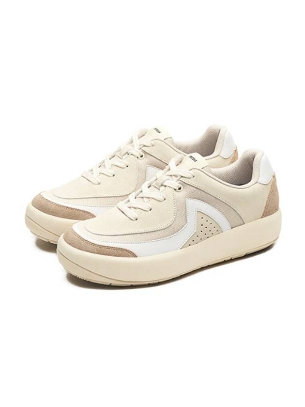 Doong Doong Mesh Low Top Sneakers Beige - MAU - BALAAN 1