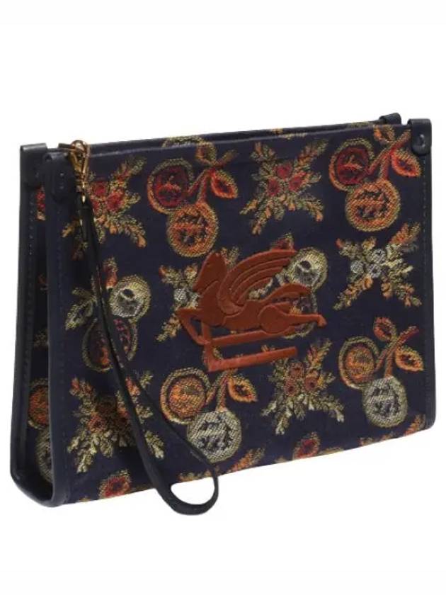 Multicolor Apple Jacquard Pouch Medium Size Women s Bag - ETRO - BALAAN 1