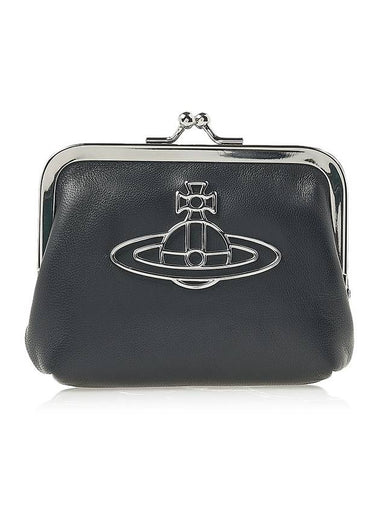 Nappa Thin Line Prime Perth Coin Wallet Black - VIVIENNE WESTWOOD - BALAAN 1